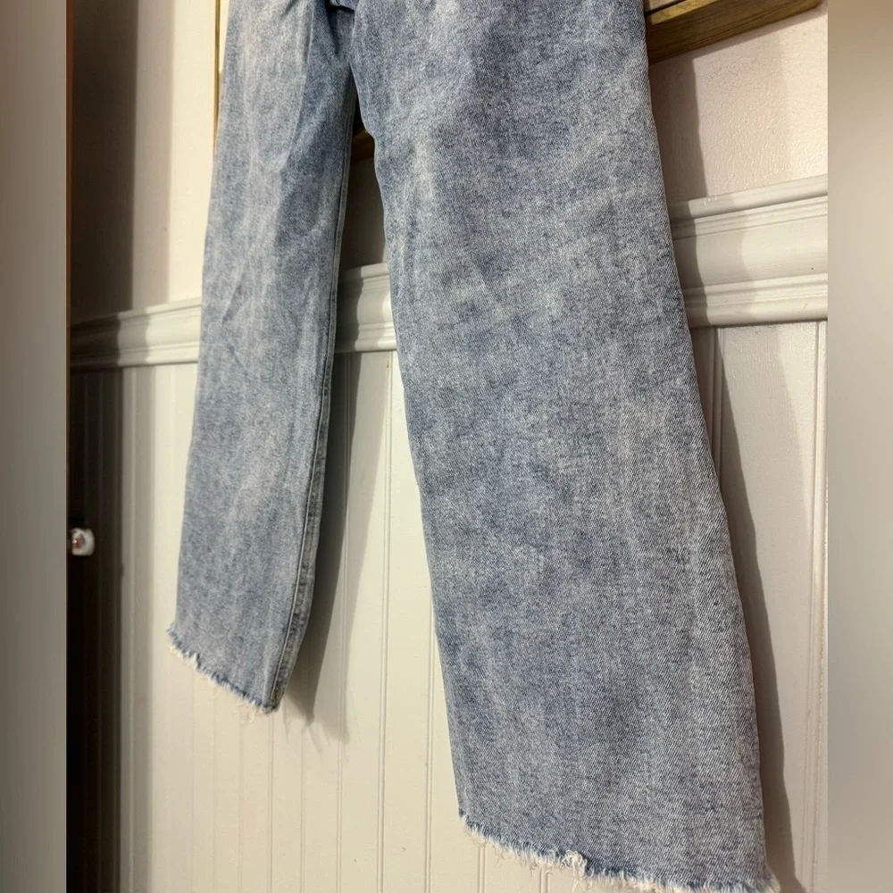 C&C CALIFORNIA Acid Washed Straight Leg Ankle Jean Size 27 - Picture 11 of 11